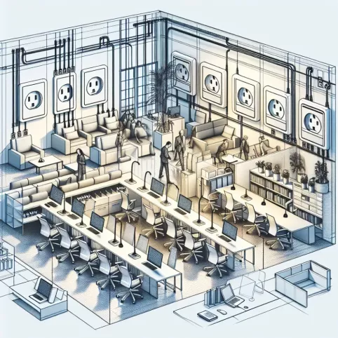 praktyczne rozmieszczenie gniazdek